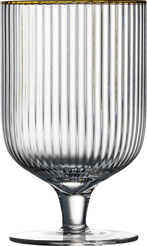 Lyngby Glas Wine glass Palermo Gold 30cl 4pcs-2