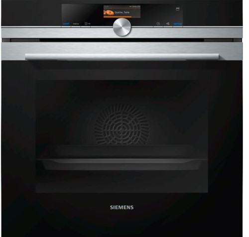 SIEMENS Oven iQ700 Combi-stoom 60 cm, 12 verw.wijzen, TFT-Touch, stomen,  ecoClean , cookControl+, LED verl. Inox A+