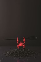 OTOTO OT-OT905 Red lepelhouder