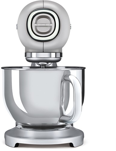 Smeg SMF02SVEU Keukenmachine - inox mengkom volume 4,8 liter - metaalgrijs met zilver - Retour-2