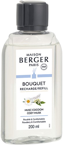 Lampe Berger Navulling geurstokjes 200ml C1/ Musc Cocoon