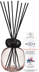 Lampe Berger Geurstokjes Mineral 100ml Roze / Marmer Zwart - Liliflora