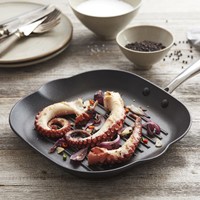Point Virgule Pan-à-moi gietijzeren grillpan met ecalibur coating 28x28cm-3