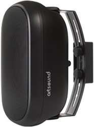 ARTSOUND ASW800, waterproof, 2-weg verstelbare beugel, zwart (2pc)