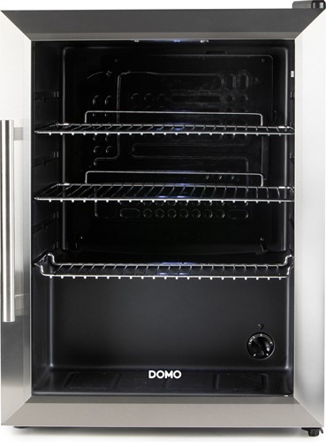 Domo DO91609BK Koel-barkast, glasdeur, 60L, D-3