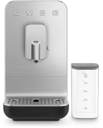 Smeg BCC13BLMEU Bean to cup - Volautomatische koffiemachine - automatisch melksysteem - mat zwart met inox