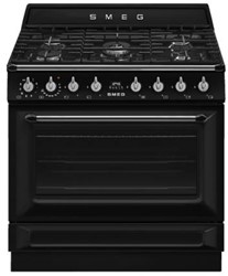 Smeg TR90GMBL gasfornuis