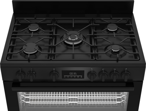 Beko BGM 11226 EB Vrijstaande Oven met kookplaat-3