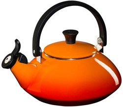 Le Creuset Fluitketel "Zen" in Oranjerood 1,5l