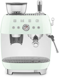 Smeg EGF03PGEU - Espresso koffiemachine met geïntegreerde molen - pastelgroen