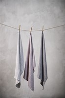 Lene Bjerre Joelle theedoek 70x50 cm. Wit-3