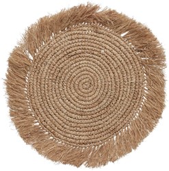 Lene Bjerre Romia placemat Ibiza L42xH42 cm - Natuur