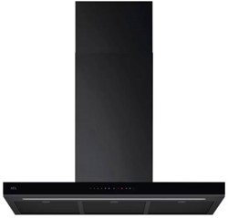 AEG GB87D91CB Dampkap Schouw 8000-AuroraTech / Schouwdampkap / 90 cm / MattBlack & Glass