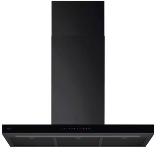 AEG GB87D91CB Dampkap Schouw 8000-AuroraTech / Schouwdampkap / 90 cm / MattBlack & Glass