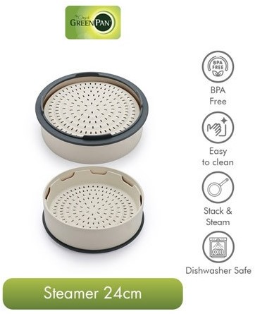 Greenpan - Steamy Stomer  - Cream - 24 cm-3