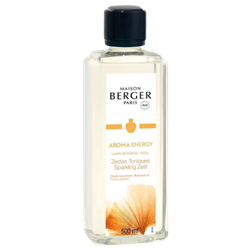 Lampe Berger - Aroma Energy - Zestes Toniques - 500 ml - Navulling voor lamp