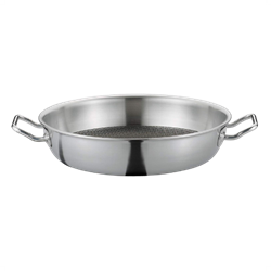 Serveerpan XL hoog Vulcano Cut Resist 24 cm