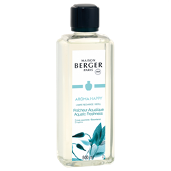 Lampe Berger - Aroma Happy - Aquatique - 500 ml - Navulling voor lamp