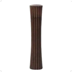 Legnoart pepermolen/zoutmolen d54*h260mm PLEATS donker Legno24 essenhout