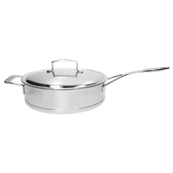 Demeyere Silver 7 Lage sauteuse 28 cm met dubbelwandig deksel, 4,8 liter