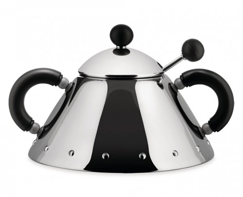 Alessi 9097 B Suikerpot met lepel