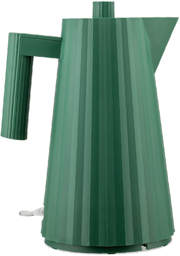 Alessi Plissé waterkoker - groen - 1,7 L