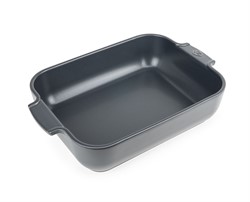 PEUGEOT 60060 Appolia rechthoekige keramische ovenschaal 32 cm grijs