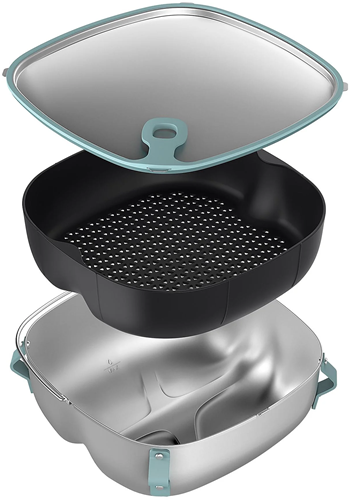 Philips HD9960/00 2-in-1 Steam and Stir-fry tray compatible with AF Combi 7000 Series - Retour-2