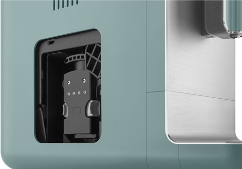 Smeg BCC12EGMEU Bean to cup - Volautomatische koffiemachine - stoomfunctie - emerald green met inox-3