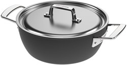 Demeyere Black 5 Conische sudderpot met deksel 24 cm - 3,3 l