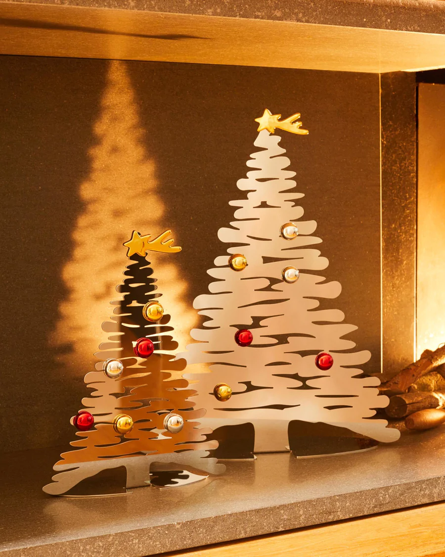 Alessi Bark For Christmas kerstboom rvs 30 cm-2