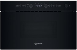 Bauknecht BMN1O2BK Magnetron, Solo + Steam, 38cm, 22L, 750W, steam, Jet Defrost, 25 cm  draaiplateau, electronische besturing, Zwart