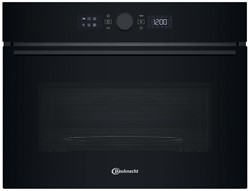 Bauknecht BMW57DMK Combimagnetron, Collection 5, 45cm, 40L, 900W, 6th Sense , Double Crisp & CrispFry, grill, hete lucht, Jet Defrost, 37 cm  draaiplateau, Absolute 6th Sense timer, Large Digit Displa