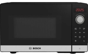 Bosch Microgolfoven Serie 2 Vrijstaand 800 W, 5 vemogensstanden, Cleaning Assist, AutoPilot7, 20l (27cm), draaiknop, LED-verl., LED-display Zwart