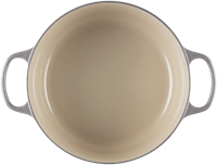 Le Creuset Braad- / Stoofpan Signature Rond 28cm 6,7l Flint-3