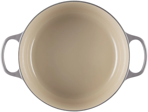 Le Creuset Braad- / Stoofpan Signature Rond 28cm 6,7l Flint-3