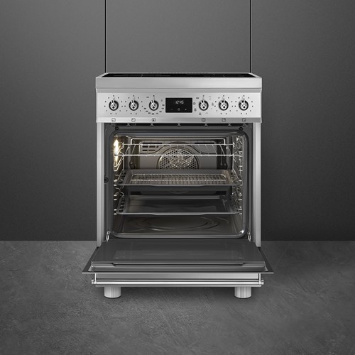 Smeg C6IMXM2 Fornuis-60x60 cm-Inductie-4 kookzones-1 ovenruimte-2