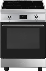 Smeg C6IMXT2 Fornuis 60x60 cm Induction - 4 kookzones - 1 ovenruimte