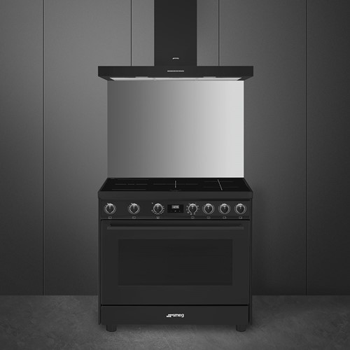 SMEG C91IEA9 Fornuis 90 x 60 x 90 - 5 inductiezones - oven multifunctie - energieklasse A - mat antraciet-2