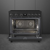 SMEG C91IEA9 Fornuis 90 x 60 x 90 - 5 inductiezones - oven multifunctie - energieklasse A - mat antraciet-3