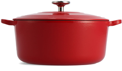 BK Bourgogne - stoofpan 26 cm Chili Red 26 cm, 5,3 liter