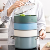Greenpan - Steamy Stomer  - Cream - 24 cm