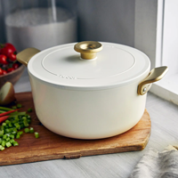 Greenpan Tucci White Stoofpot met deksel 6,5L 26 cm-2