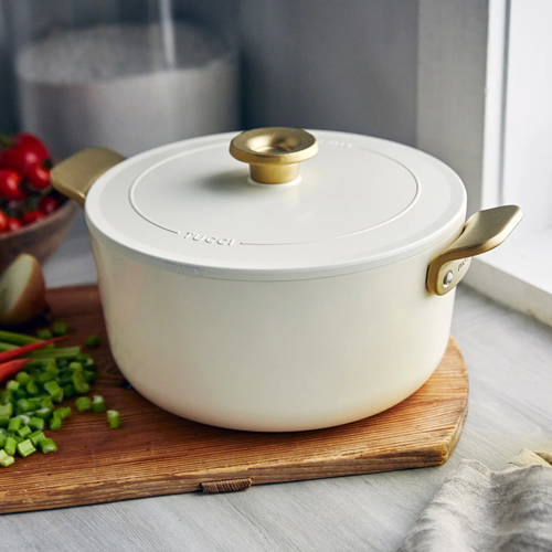 Greenpan Tucci White Stoofpot met deksel 6,5L 26 cm-2