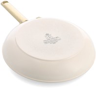 BK Sublime Cream White koekenpan met keramische antikleeflaag 24cm-3