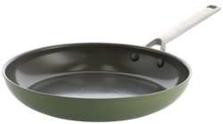 BK Sublime Olive Green koekenpan met keramische antikleeflaag 24cm