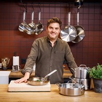Dagelijkse Kost Proline 3-PLY Kookpot met deksel 20 cm - 3.1L