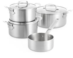 Dagelijkse Kost Proline 3-PLY 4-delige kookset