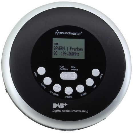 Vrijgevigheid pen Scenario Soundmaster CD9290 Portable CD/MP3-speler met DAB+ radio en oplaadbare  batterij | Profilec.be