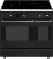 Smeg CG92IANT9 Fornuis - 90x60 cm- Inductie 4 kookzones - 2 ovenruimte(s)